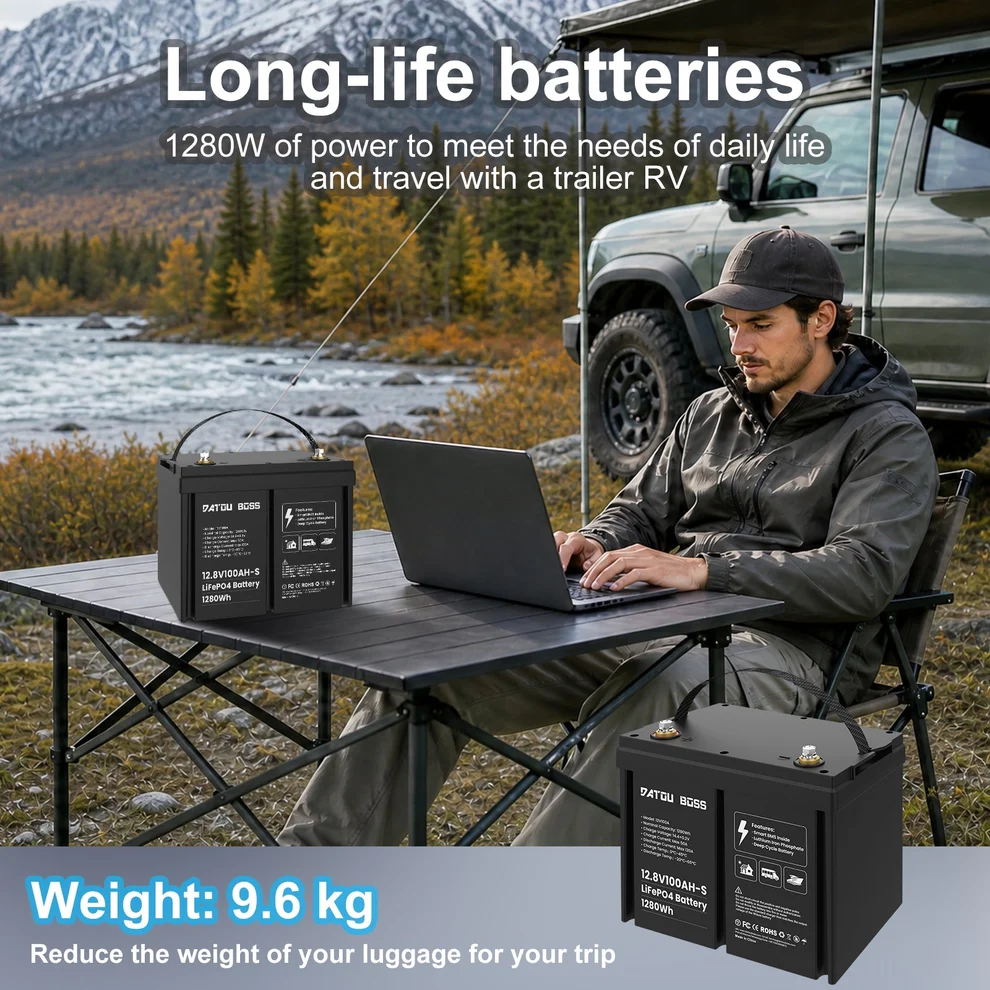 Акумулятор LiFePO₄ 12,8 В / 200 А·год